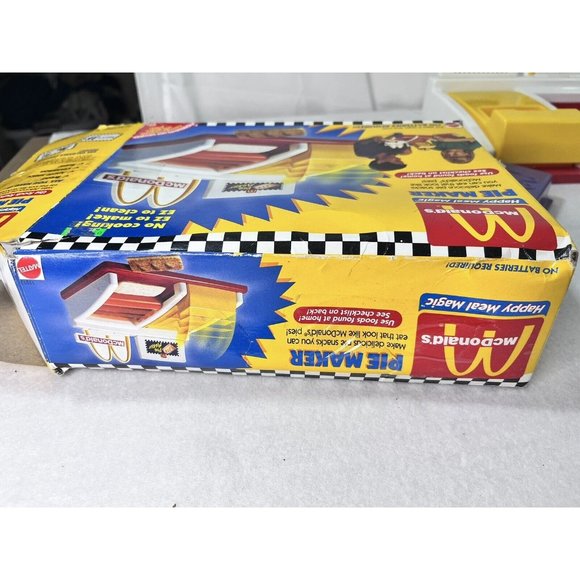 Vintage McDonald's Happy Meal Magic Pie Maker In Box 1993 Almost Complete - Picture 9 of 16